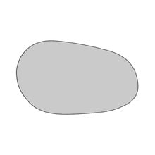 150cm Monroe Black Steel Wall Mirror